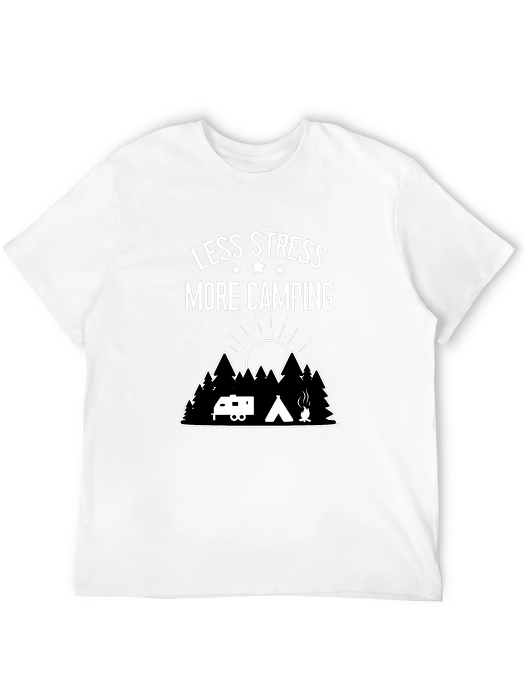 Less Stress More Camping Graphic Tee