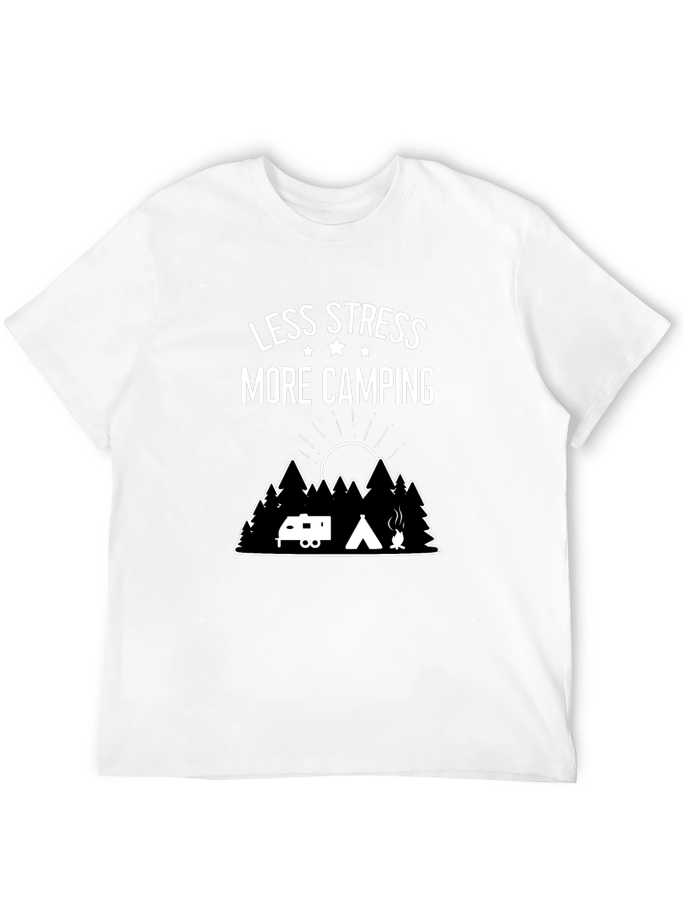 Less Stress More Camping Graphic Tee