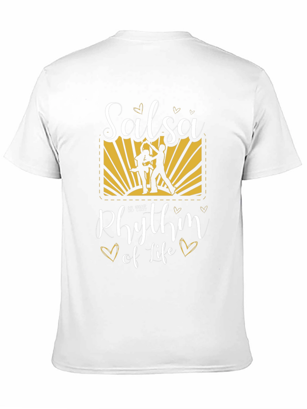 Salsa is the Rhythm of Life Graphic T-Shirt