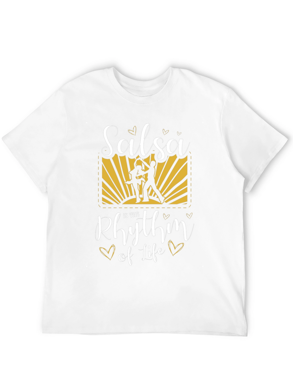 Salsa is the Rhythm of Life Graphic T-Shirt