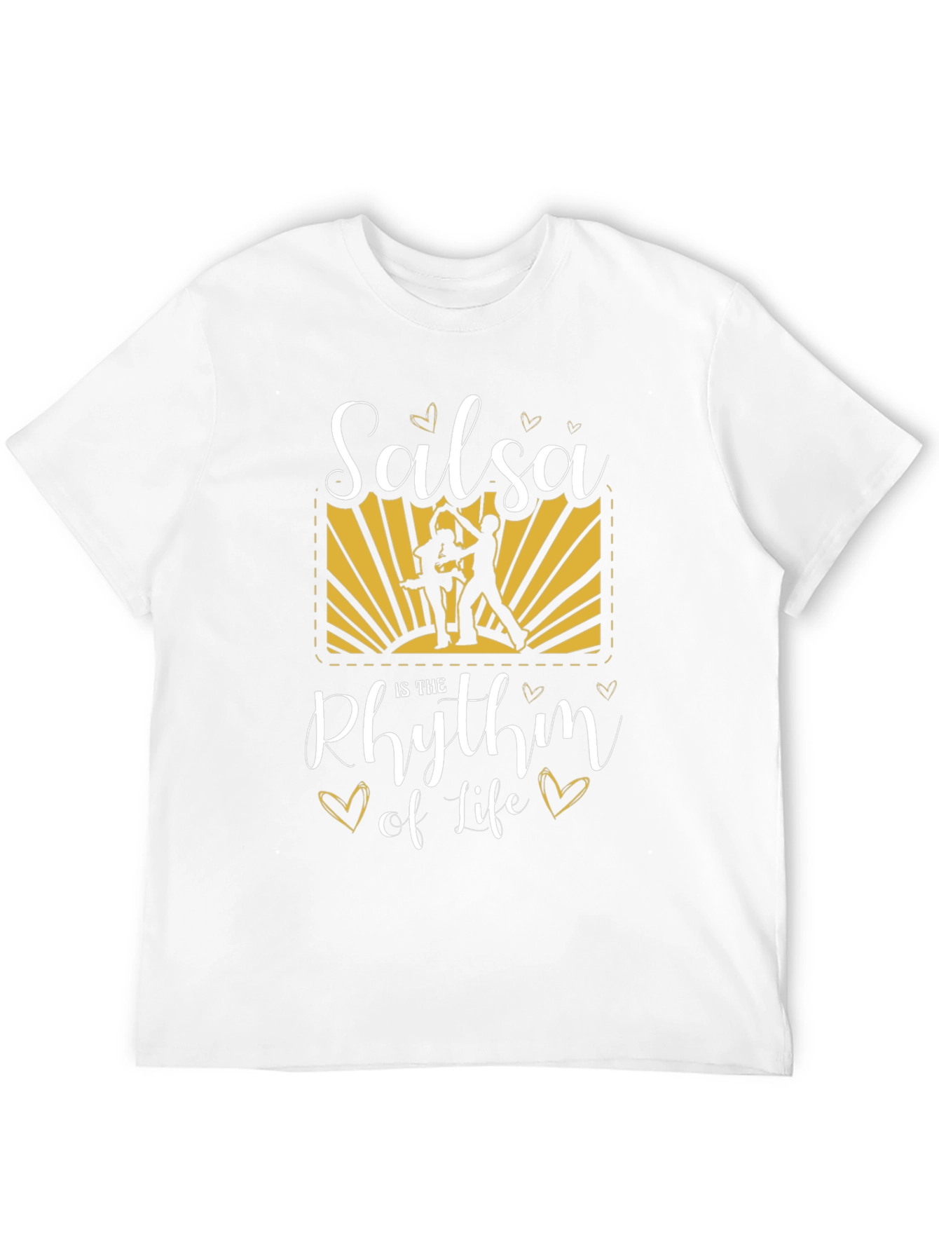 Salsa is the Rhythm of Life Graphic T-Shirt