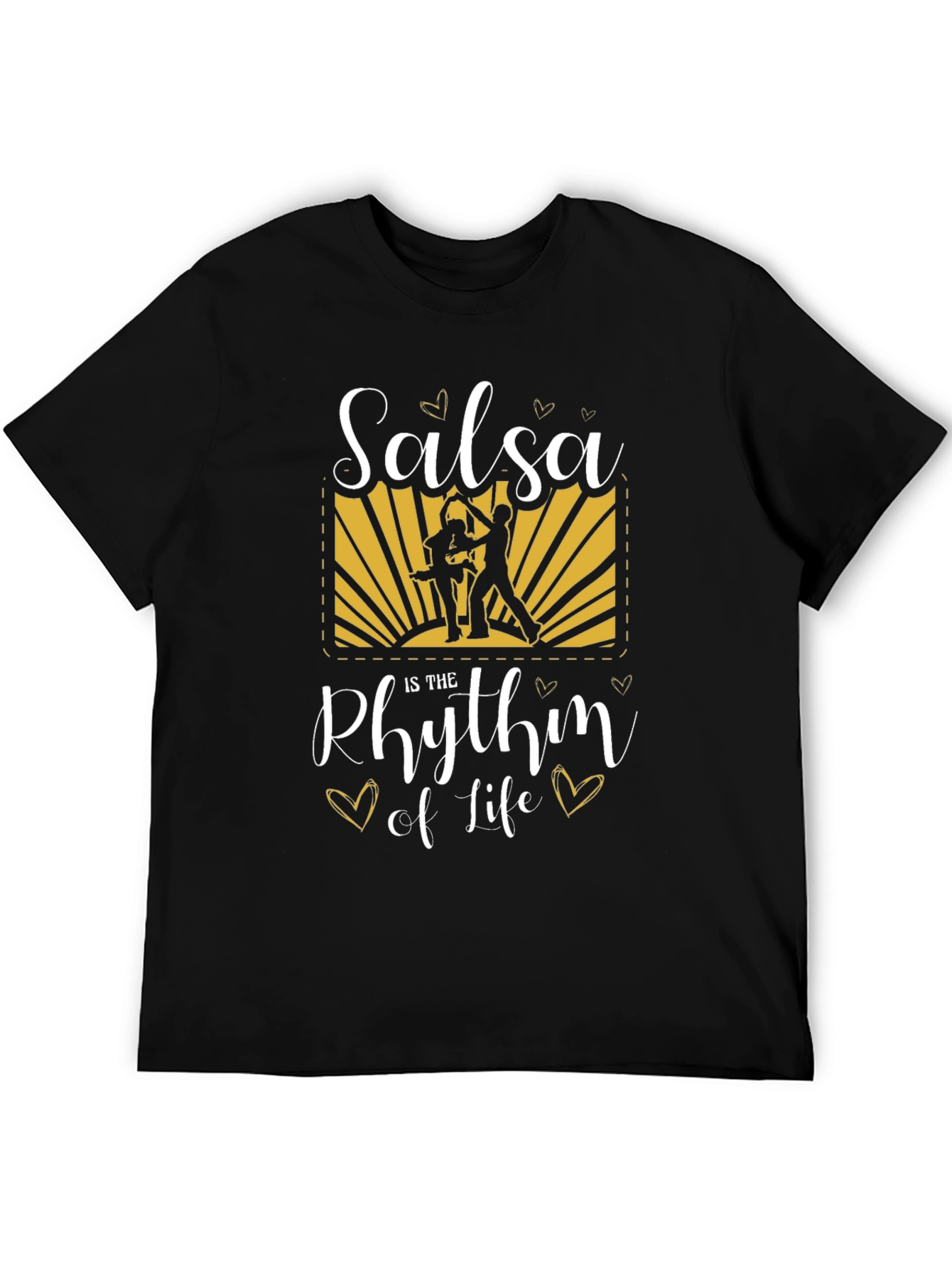 Salsa is the Rhythm of Life Graphic T-Shirt