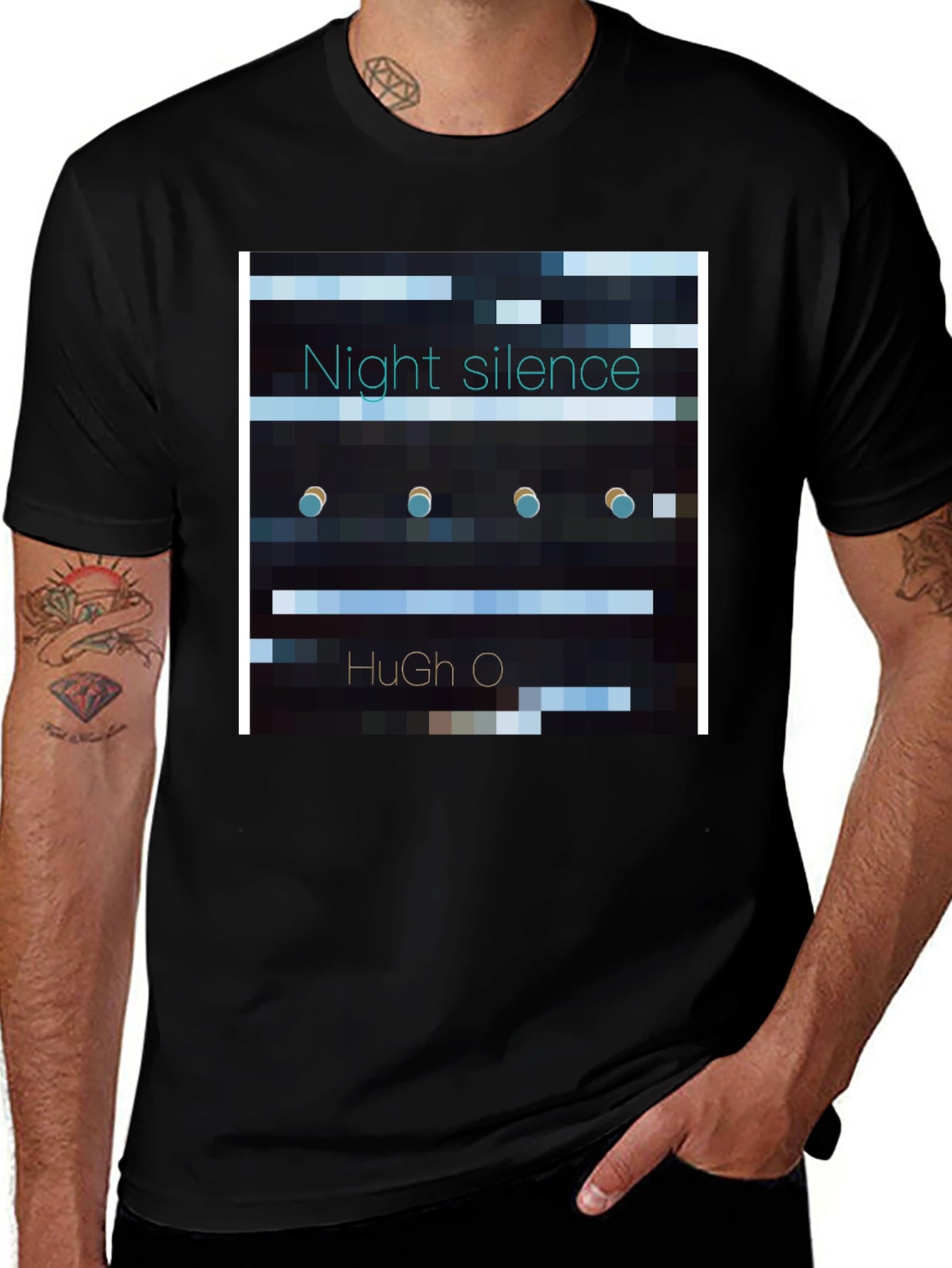 Night Silence Graphic T-Shirt