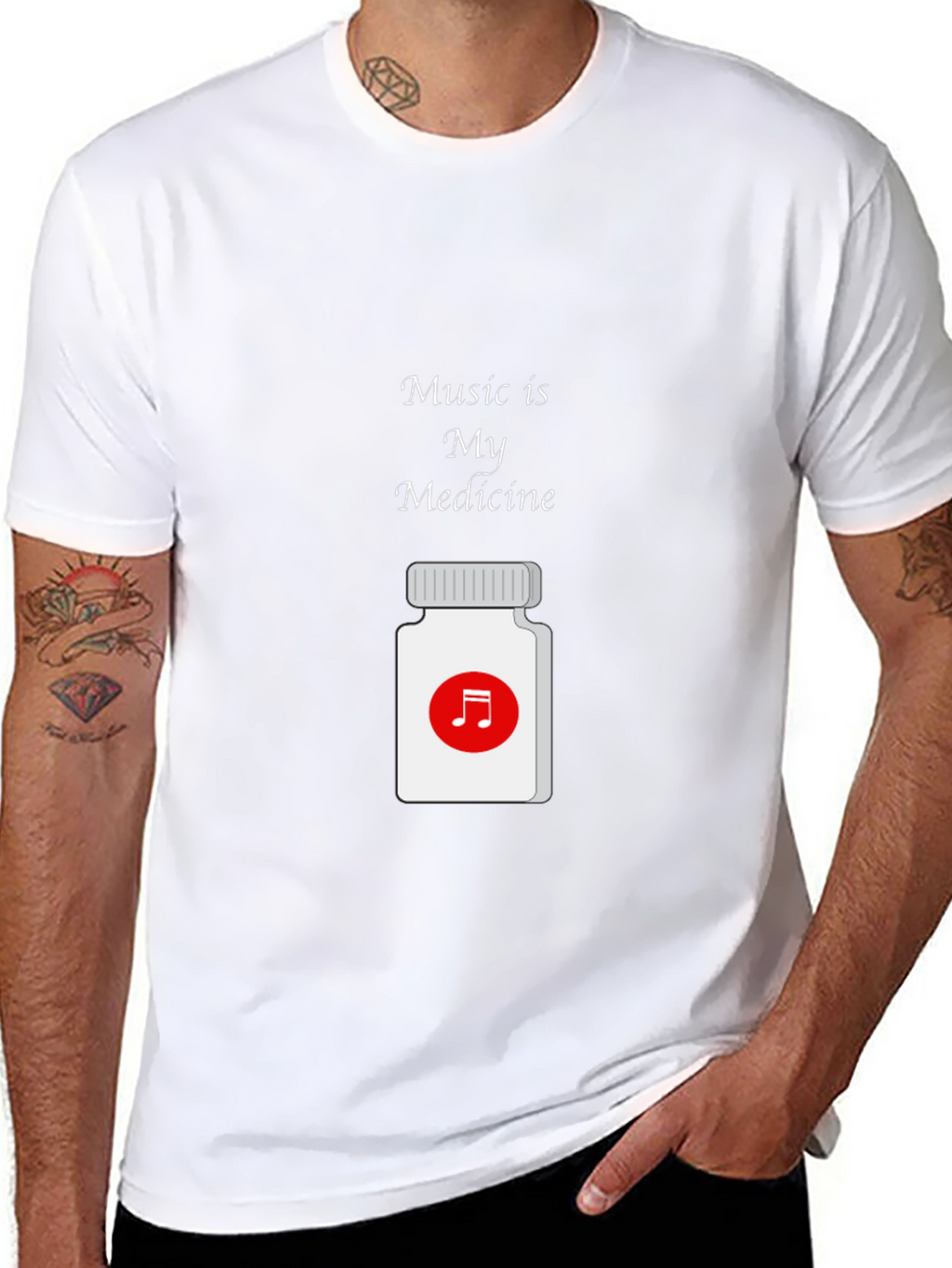 Music is My Medicine Graphic Tee