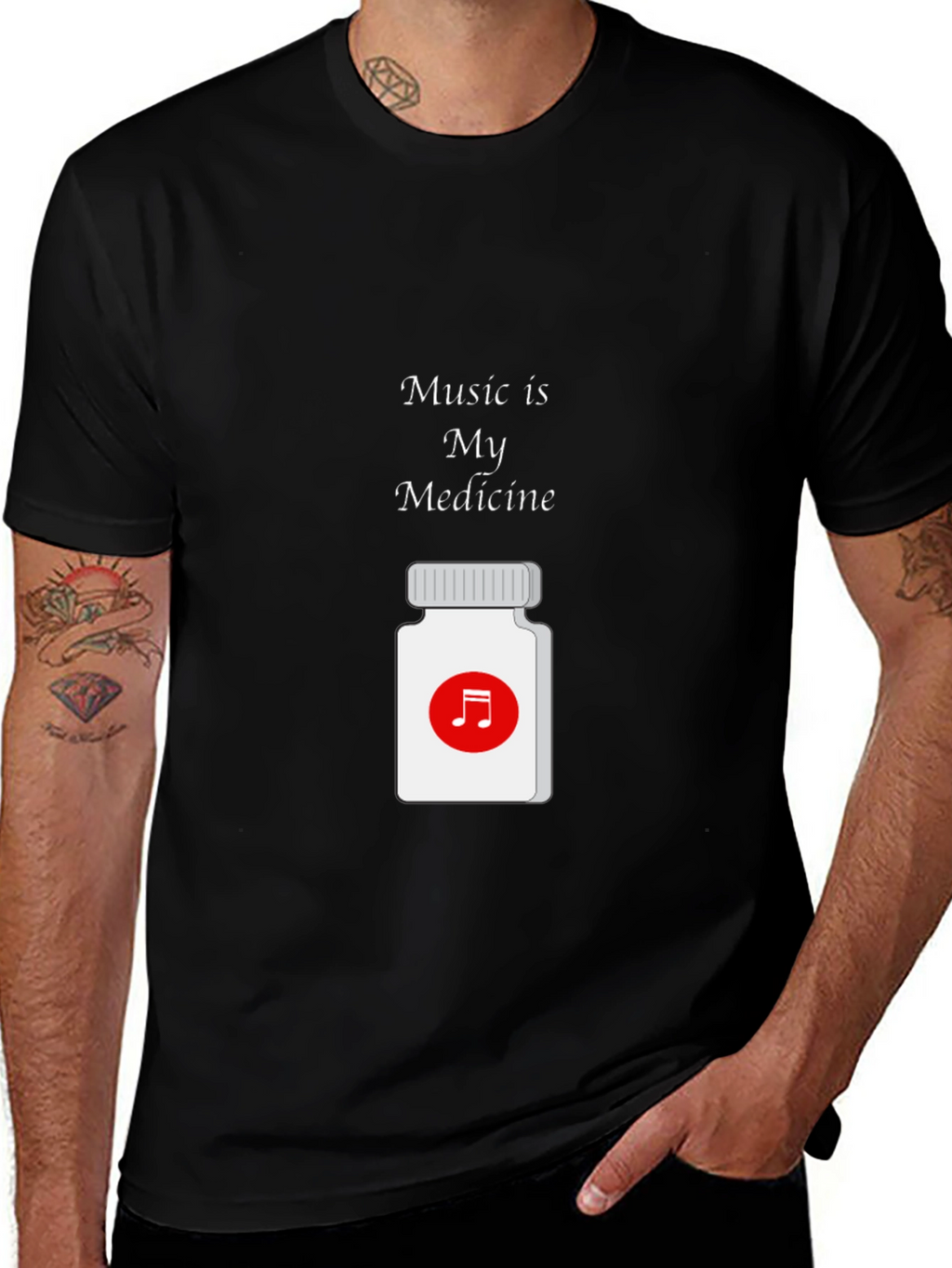 Music is My Medicine Graphic Tee