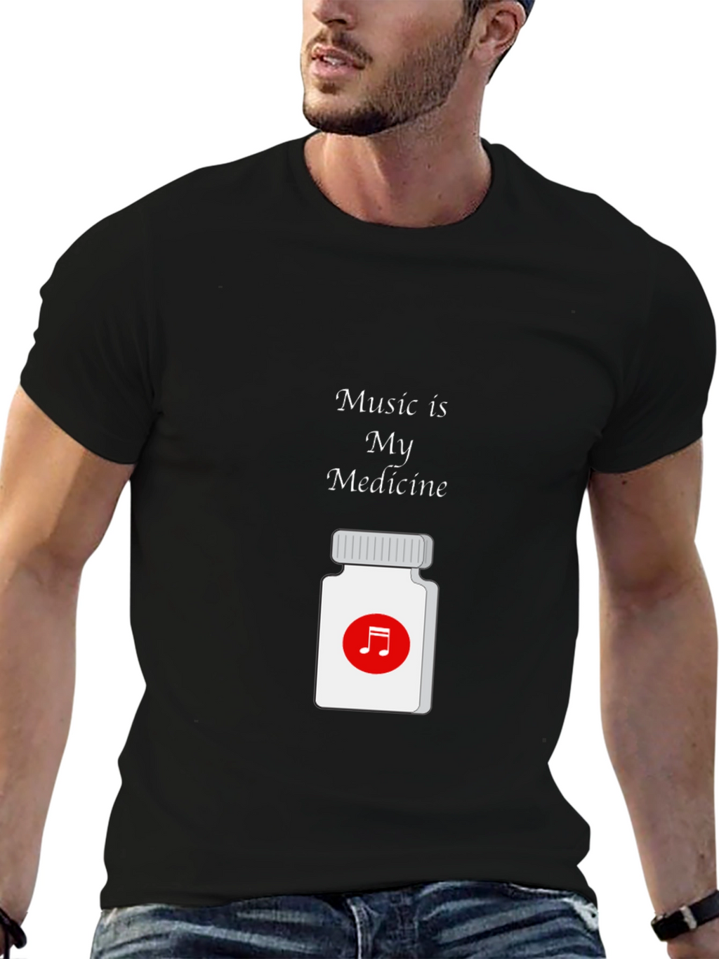 Music is My Medicine Graphic Tee
