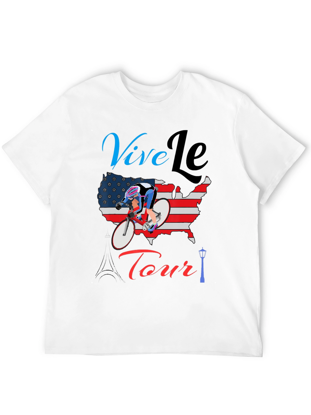 Vive Le Tour Graphic Tee