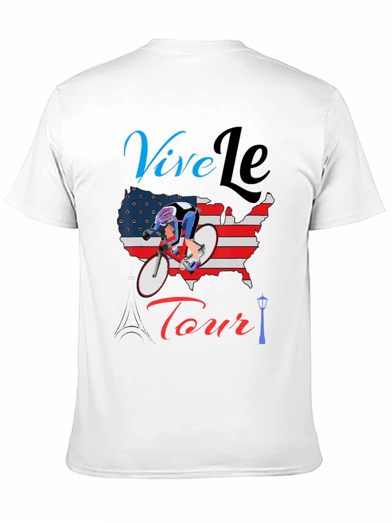 Vive Le Tour Graphic Tee
