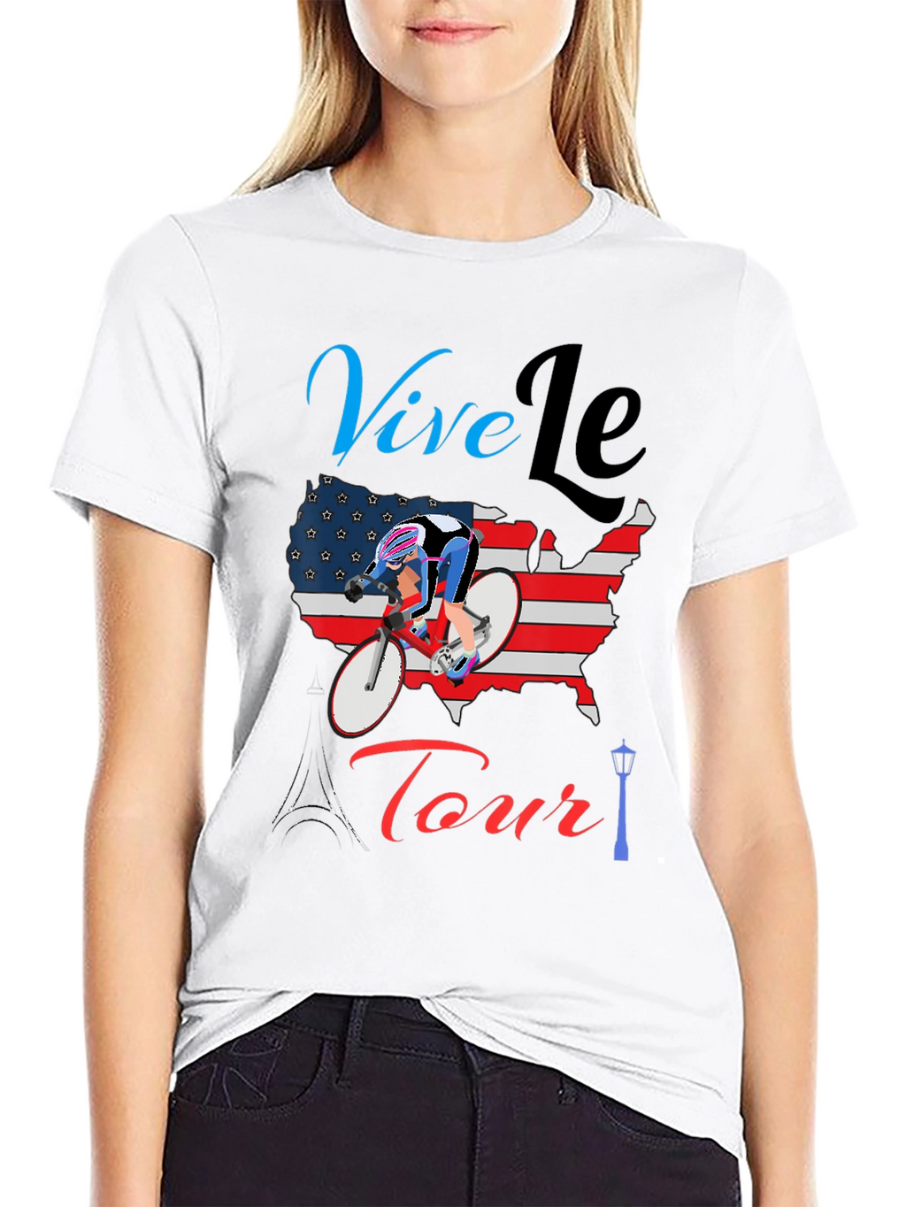 Vive Le Tour Graphic Tee
