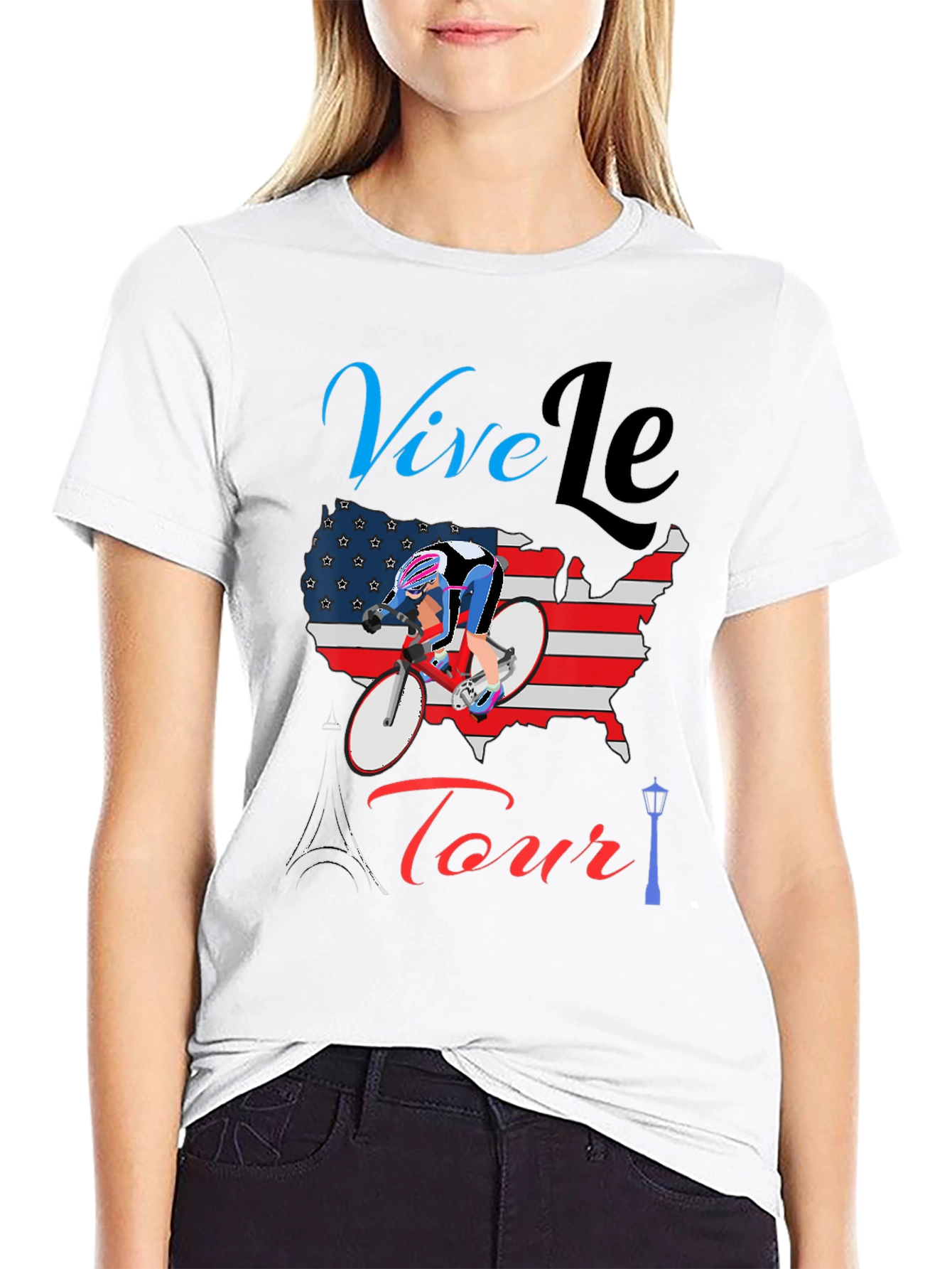 Vive Le Tour Graphic Tee
