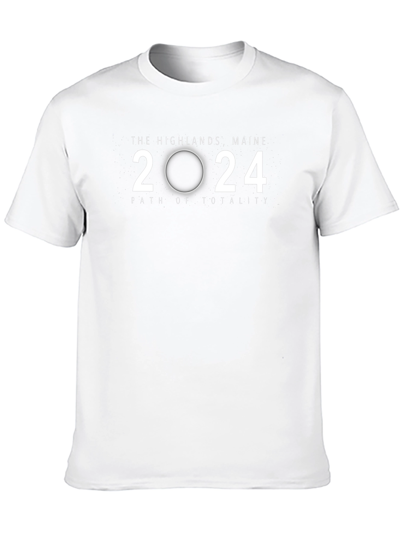 The Highlands Maine 2024 Path of Totality T-Shirt