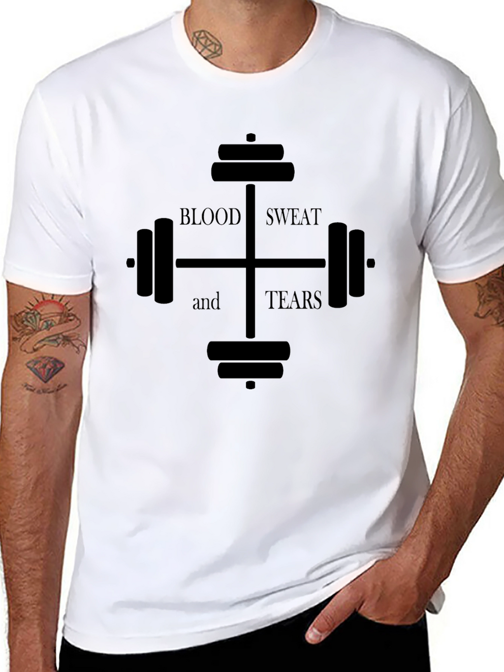 Blood Sweat and Tears Gym T-Shirt