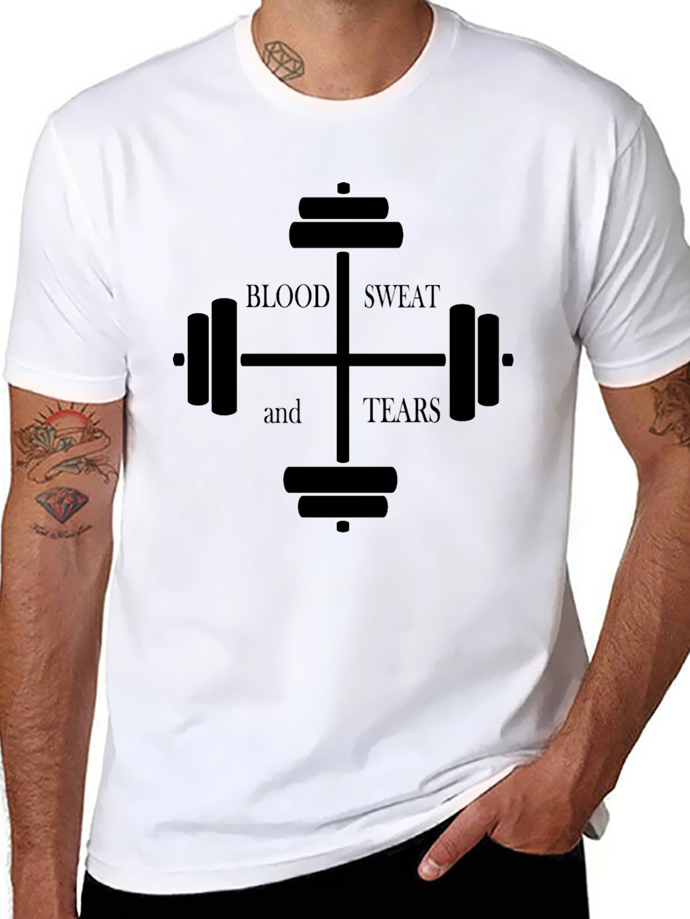 Blood Sweat and Tears Gym T-Shirt
