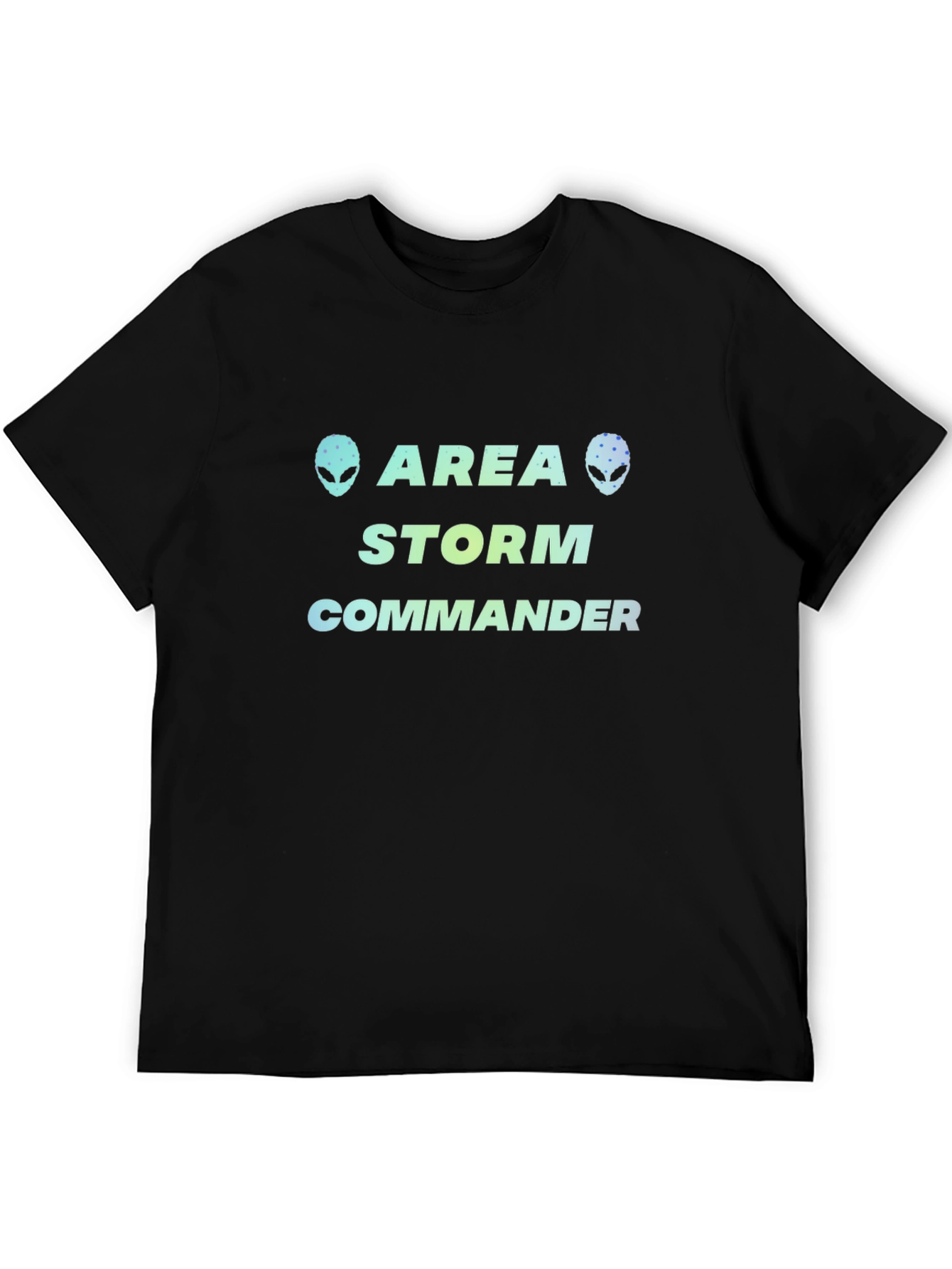 Area Storm Commander Black T-Shirt