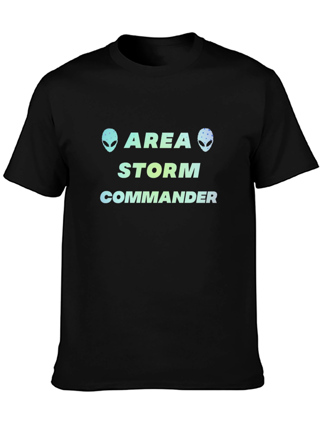 Area Storm Commander Black T-Shirt