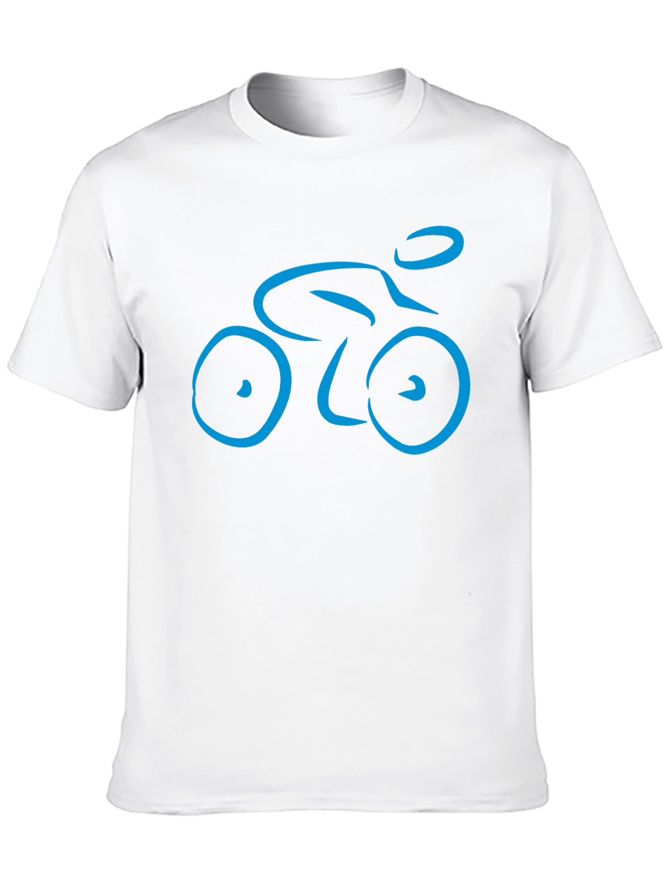 Cycling Enthusiast Black Graphic Tee