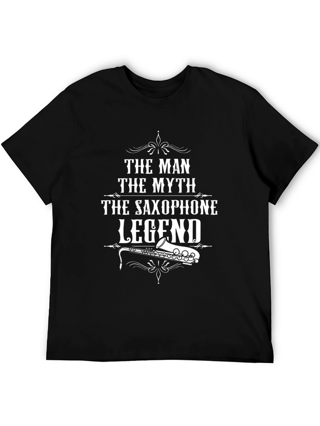 The Saxophone Legend Graphic T-Shirt