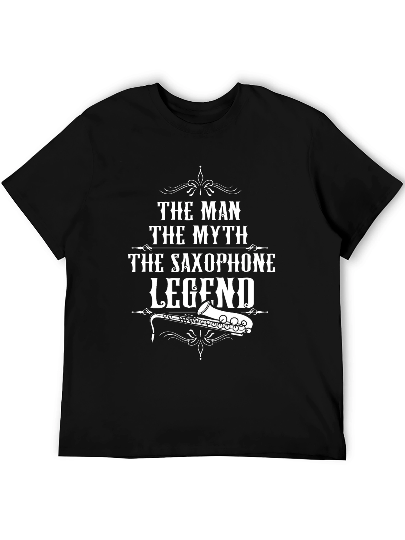 The Saxophone Legend Graphic T-Shirt