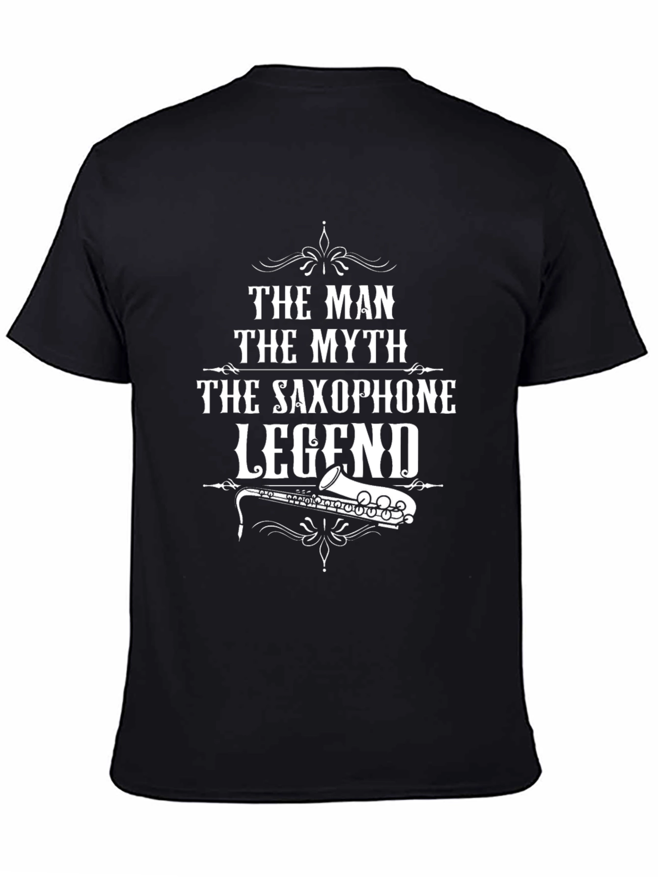 The Saxophone Legend Graphic T-Shirt
