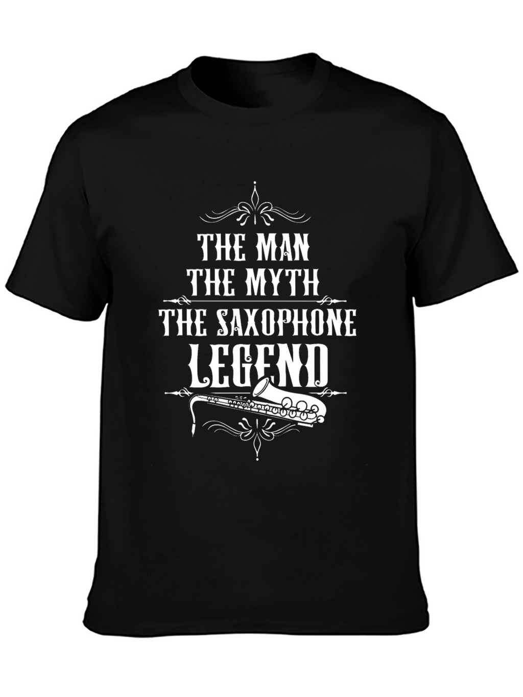 The Saxophone Legend Graphic T-Shirt