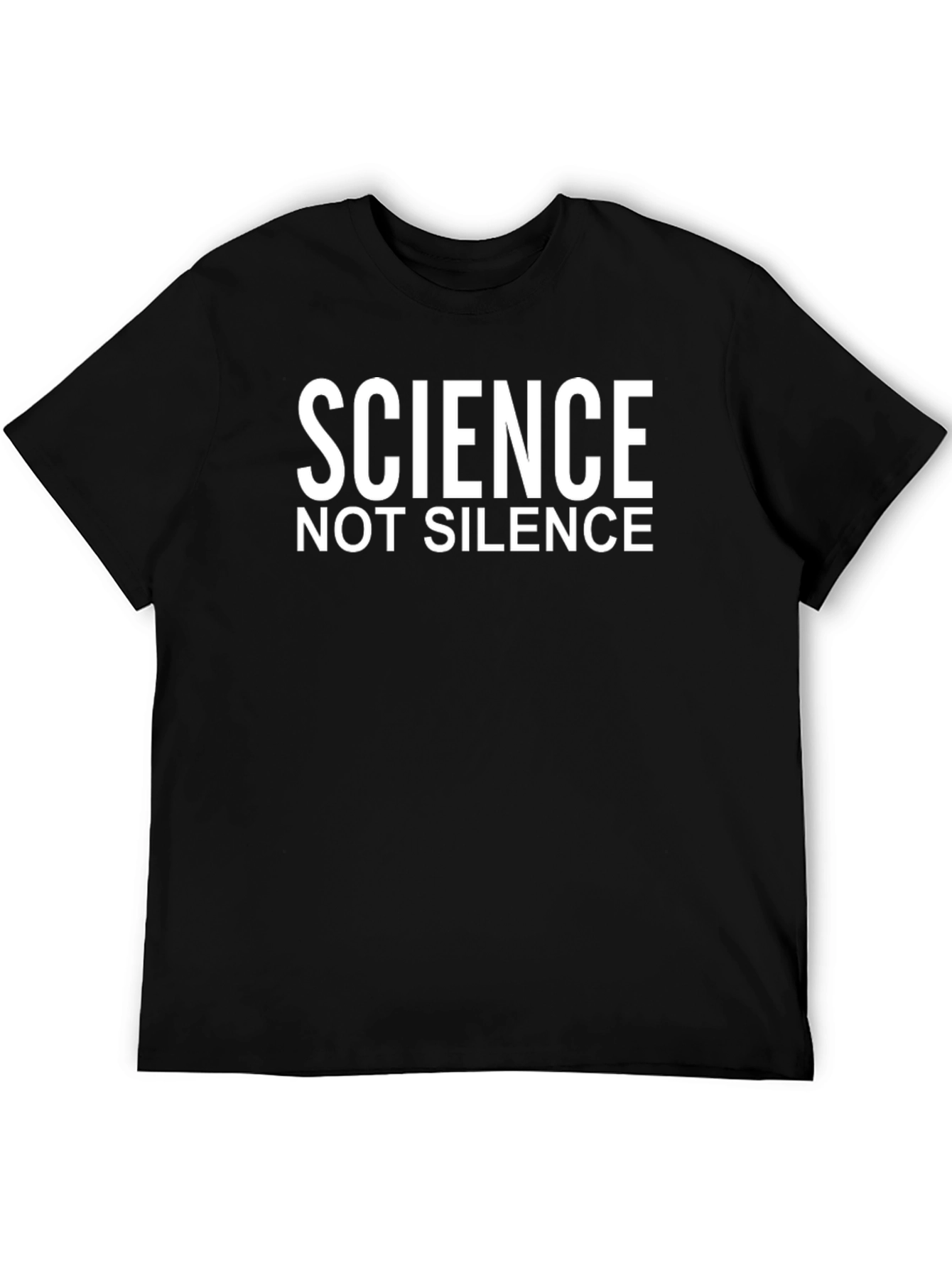 Science Not Silence Graphic Tee - Activism & Education