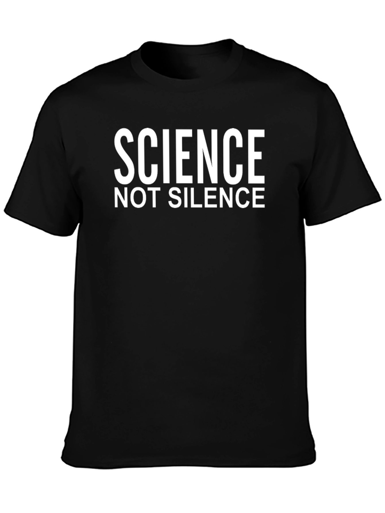 Science Not Silence Graphic Tee - Activism & Education