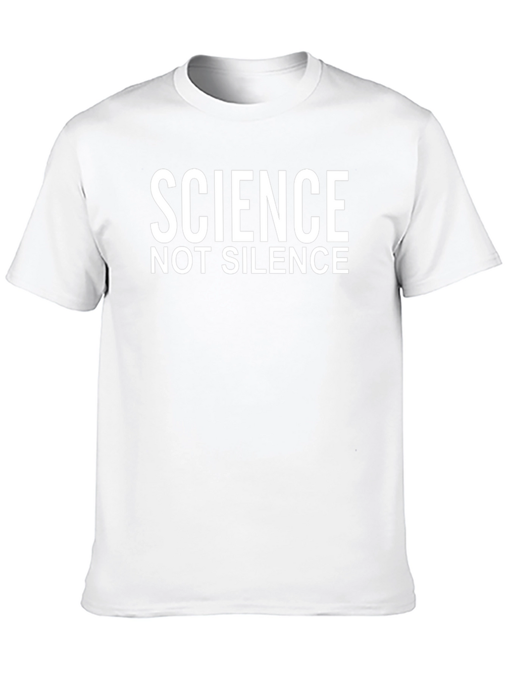 Science Not Silence Graphic Tee - Activism & Education