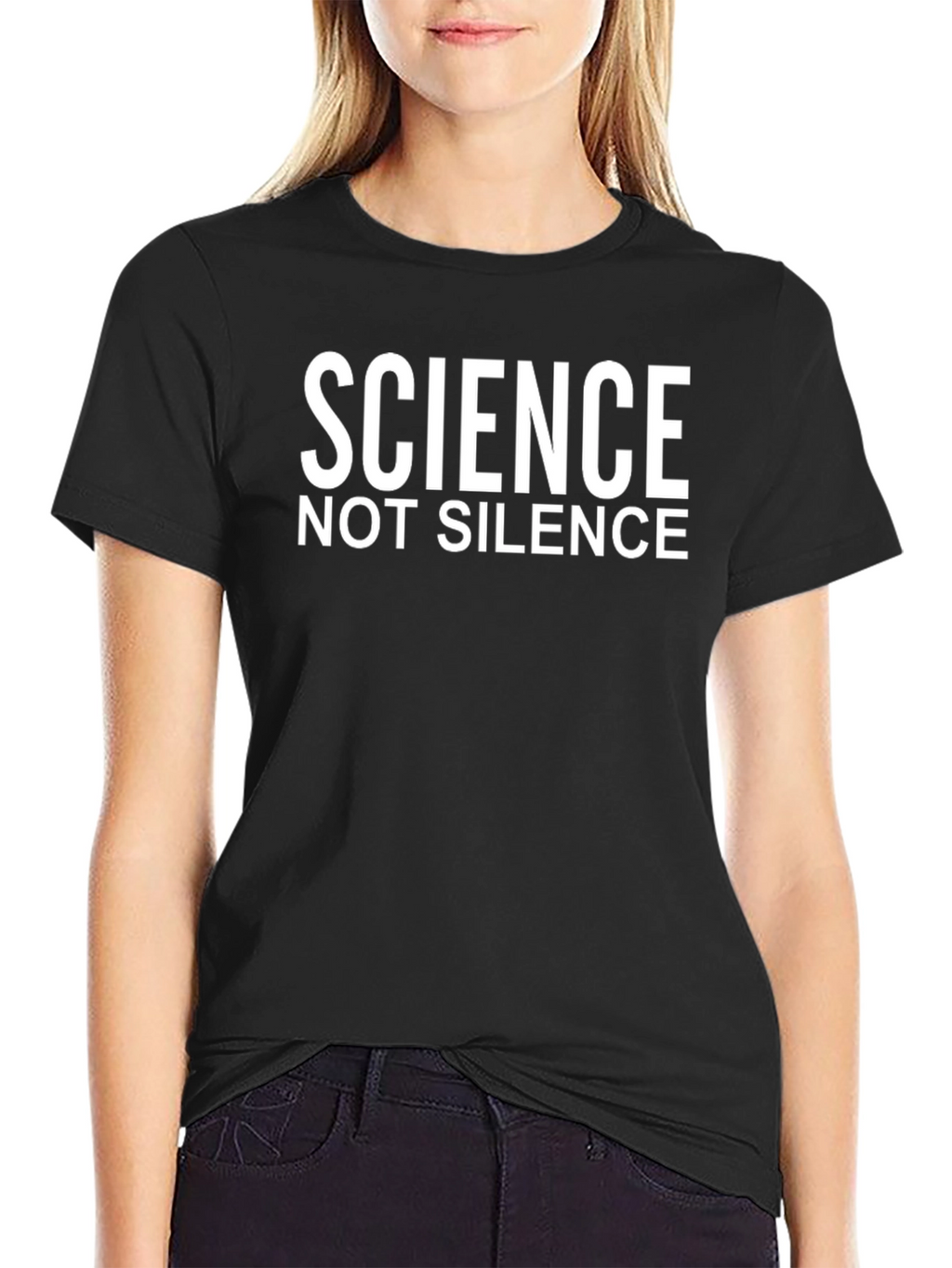 Science Not Silence Graphic Tee - Activism & Education