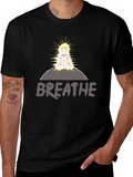 Breathe Meditation Graphic T-Shirt
