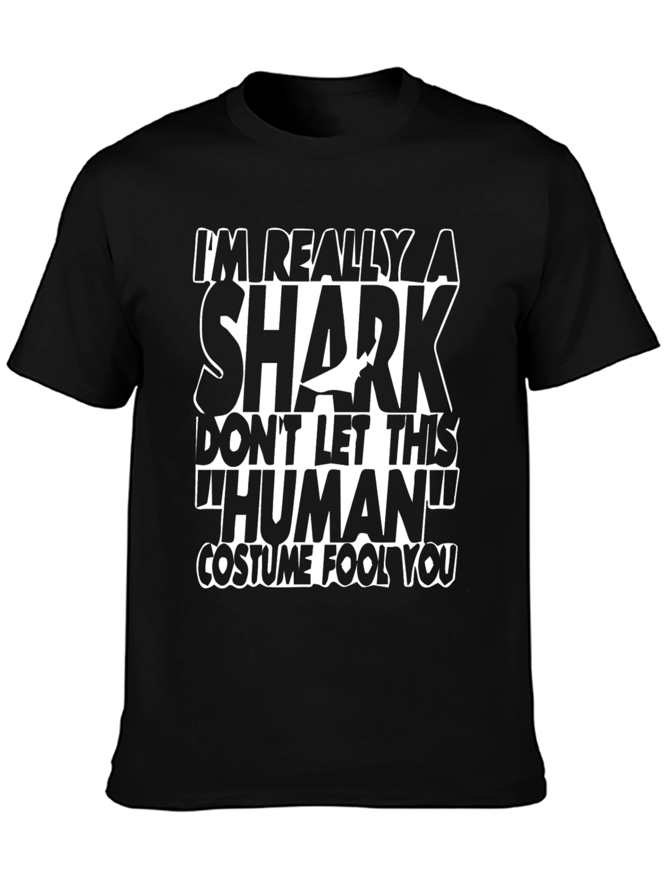 Im Really A Shark Funny Graphic T-Shirt