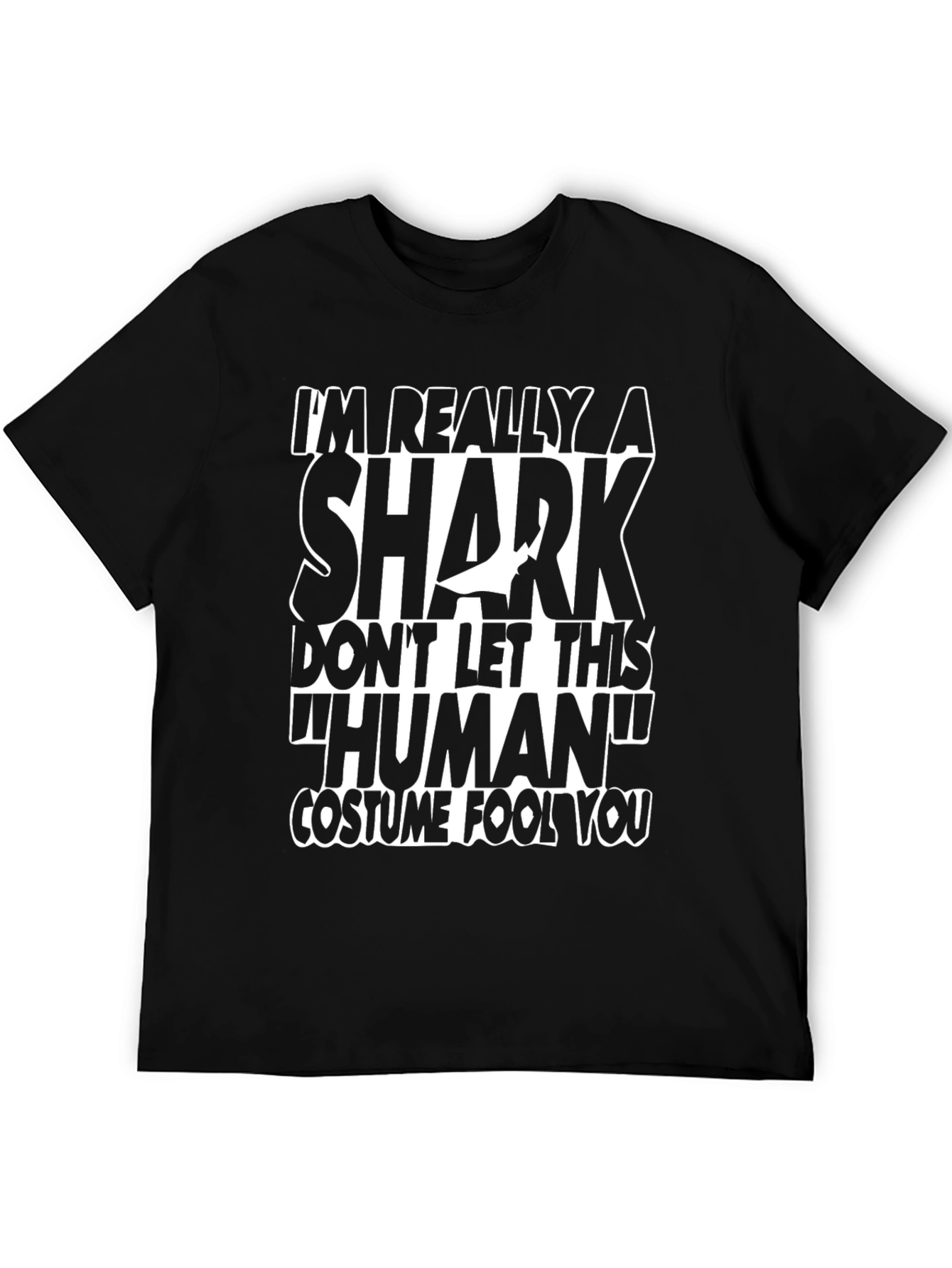 Im Really A Shark Funny Graphic T-Shirt
