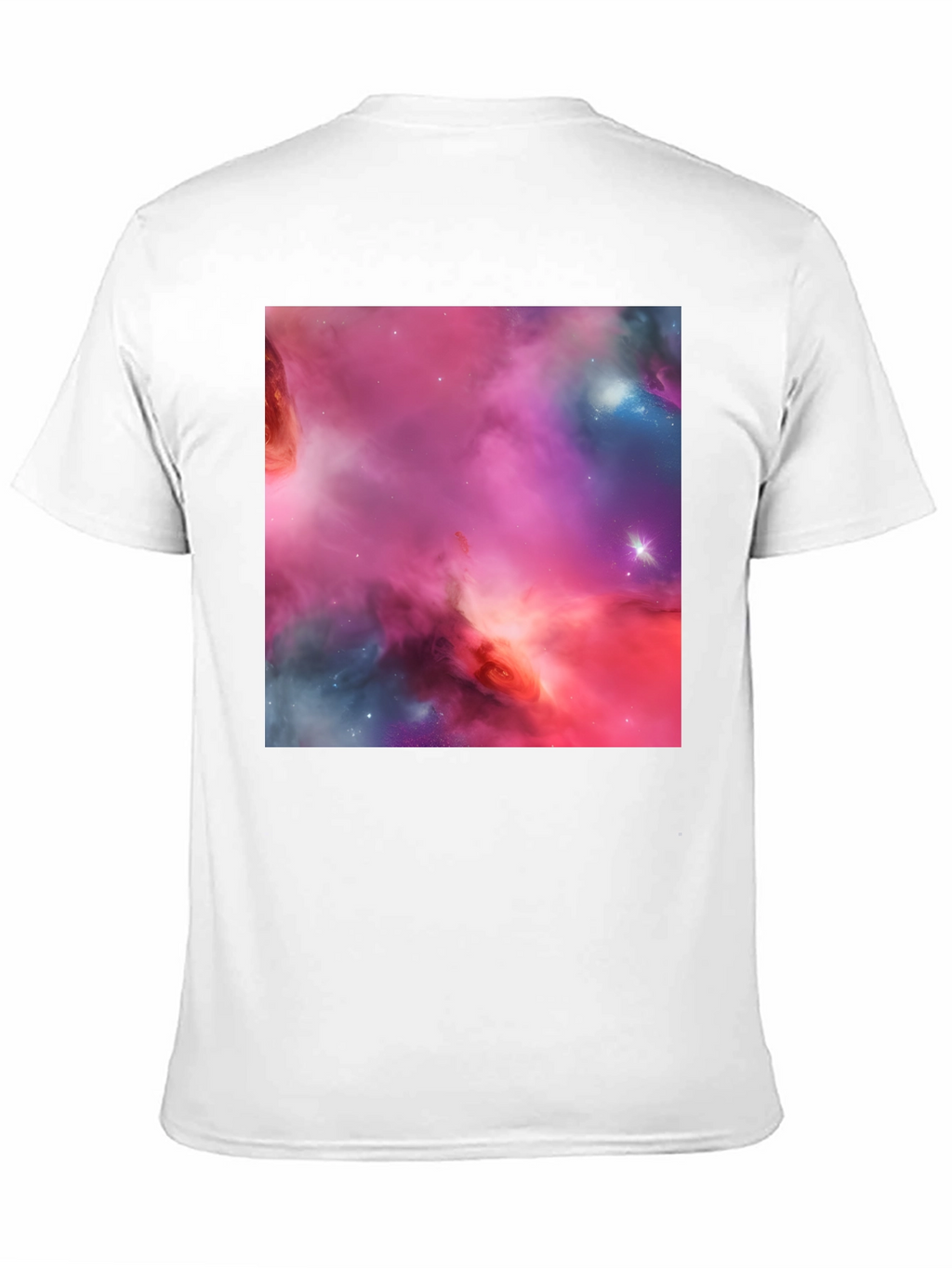 Nebula Print Black T-Shirt