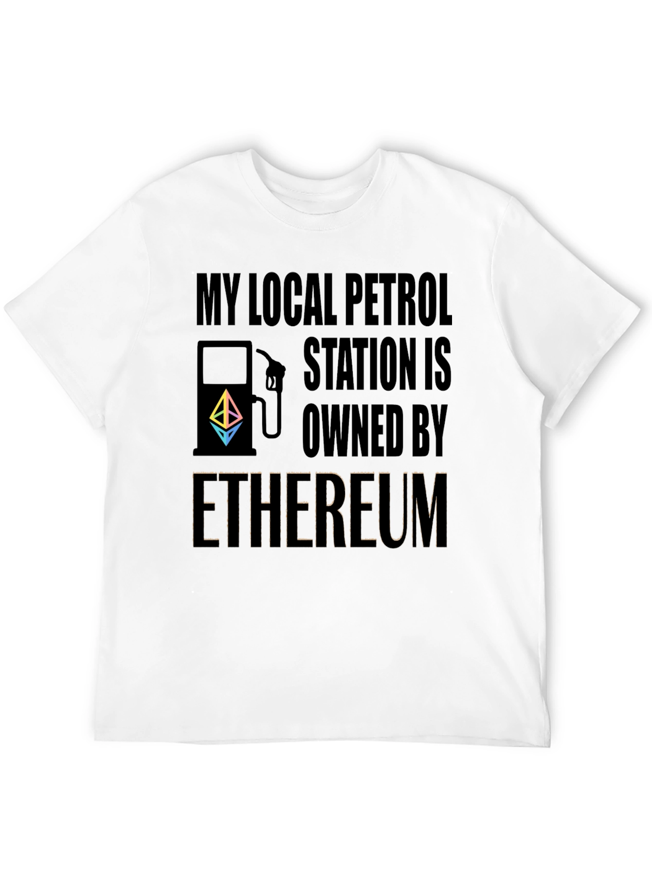 Ethereum Owned Petrol Station T-Shirt