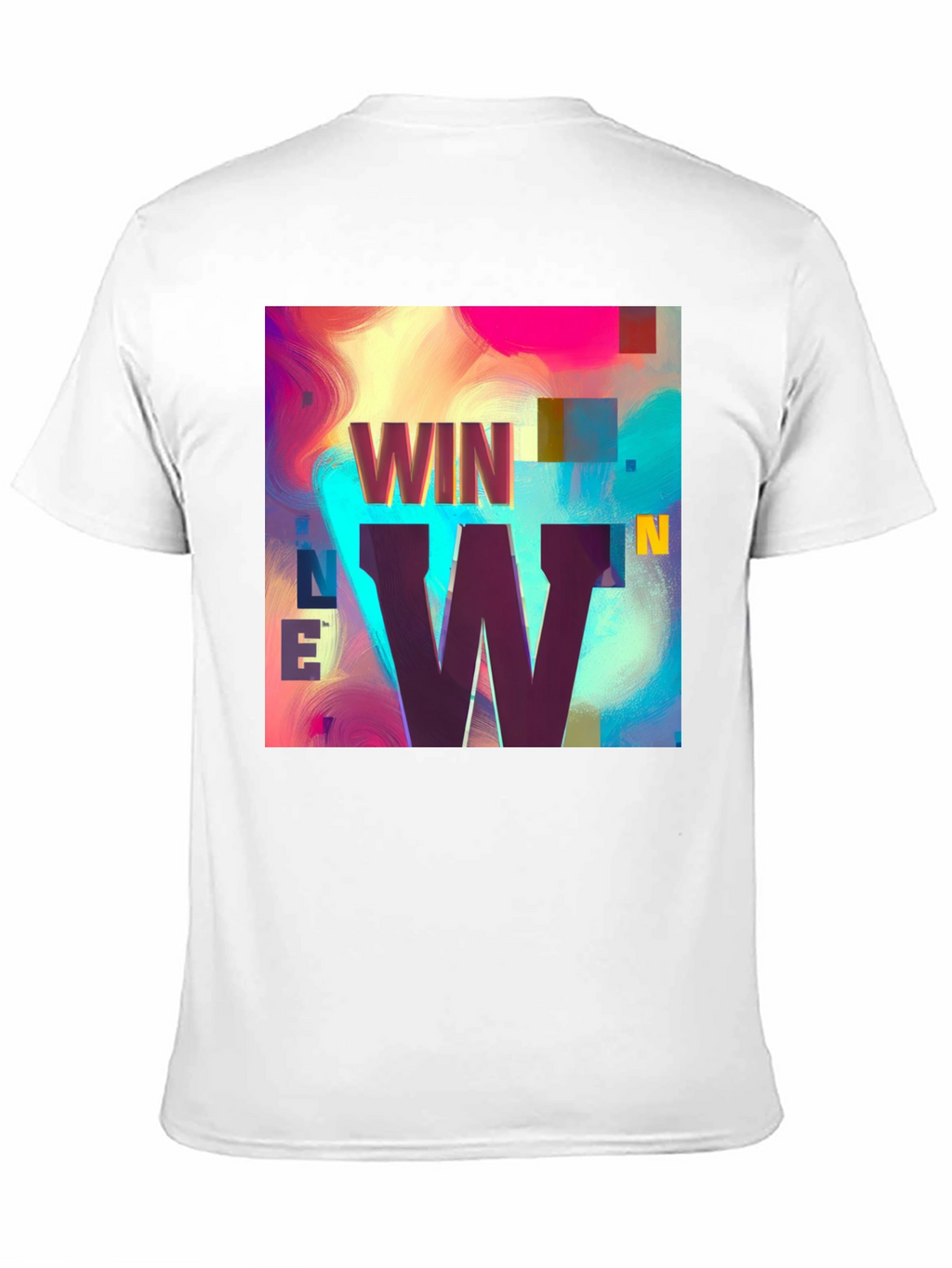 Win-Win Graphic Tee - Trendy Black T-Shirt