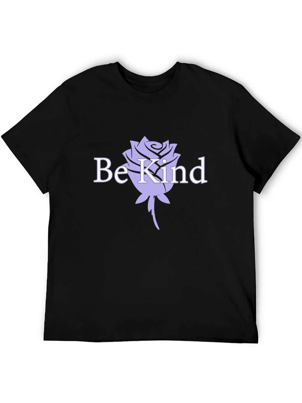 Be Kind Rose Graphic T-Shirt - Stylish Comfort