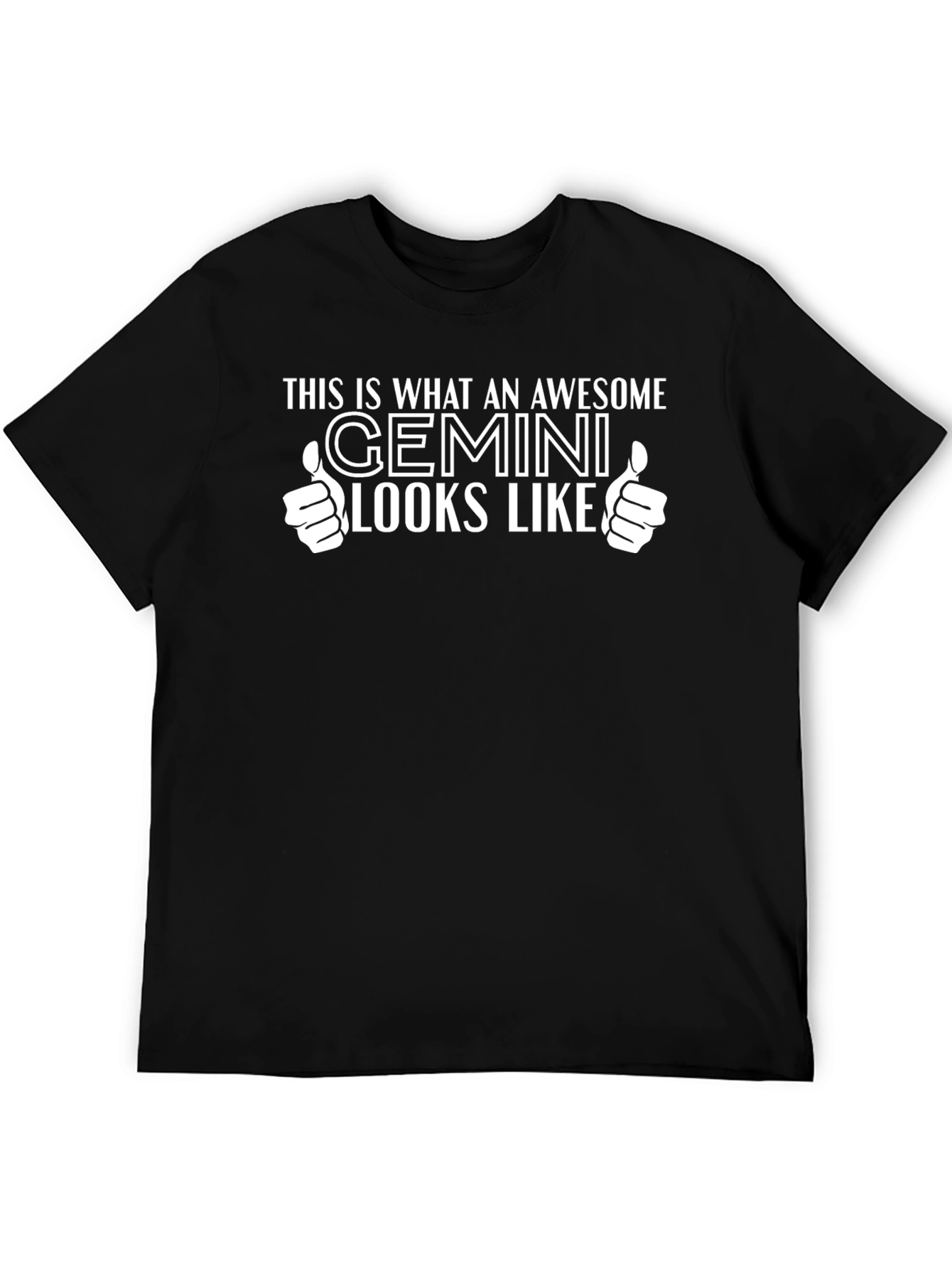 Awesome Gemini T-Shirt Zodiac Tee