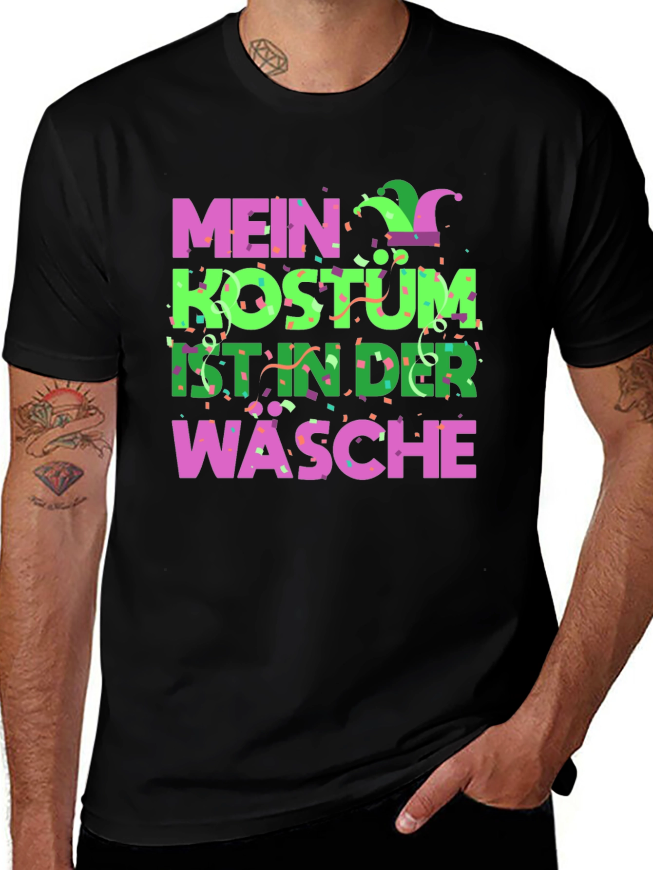 Funny Costume in the Wash German T-Shirt