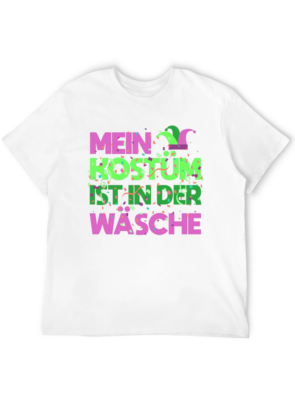 Funny Costume in the Wash German T-Shirt
