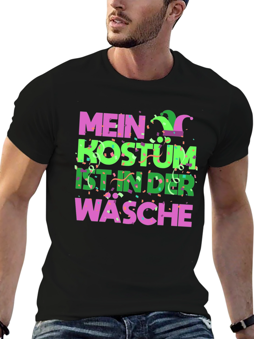 Funny Costume in the Wash German T-Shirt