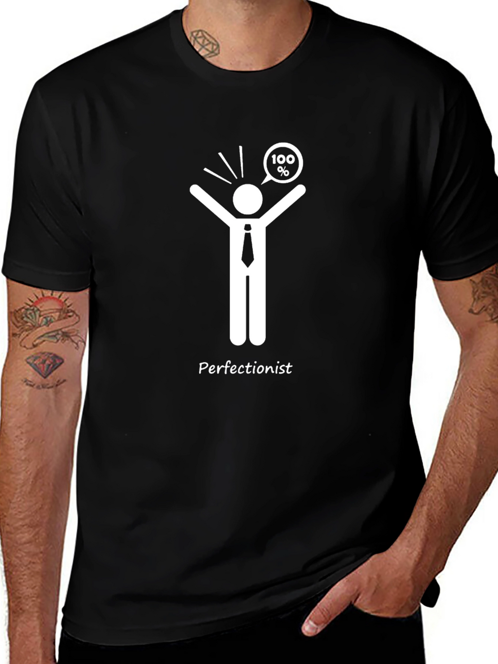 Perfectionist T-Shirt - 100% Achievement Style