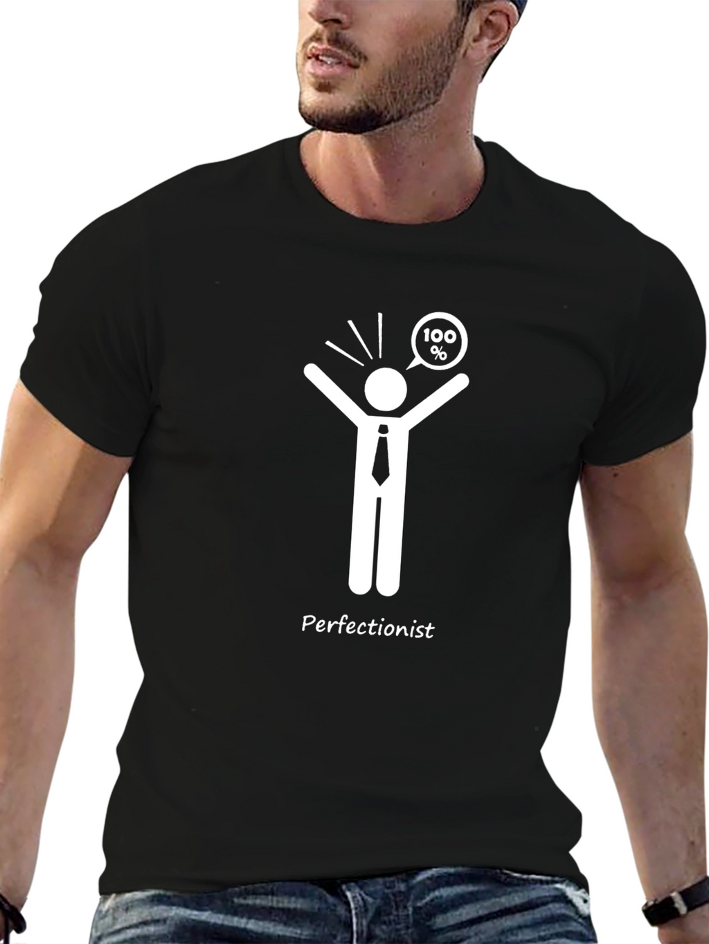 Perfectionist T-Shirt - 100% Achievement Style