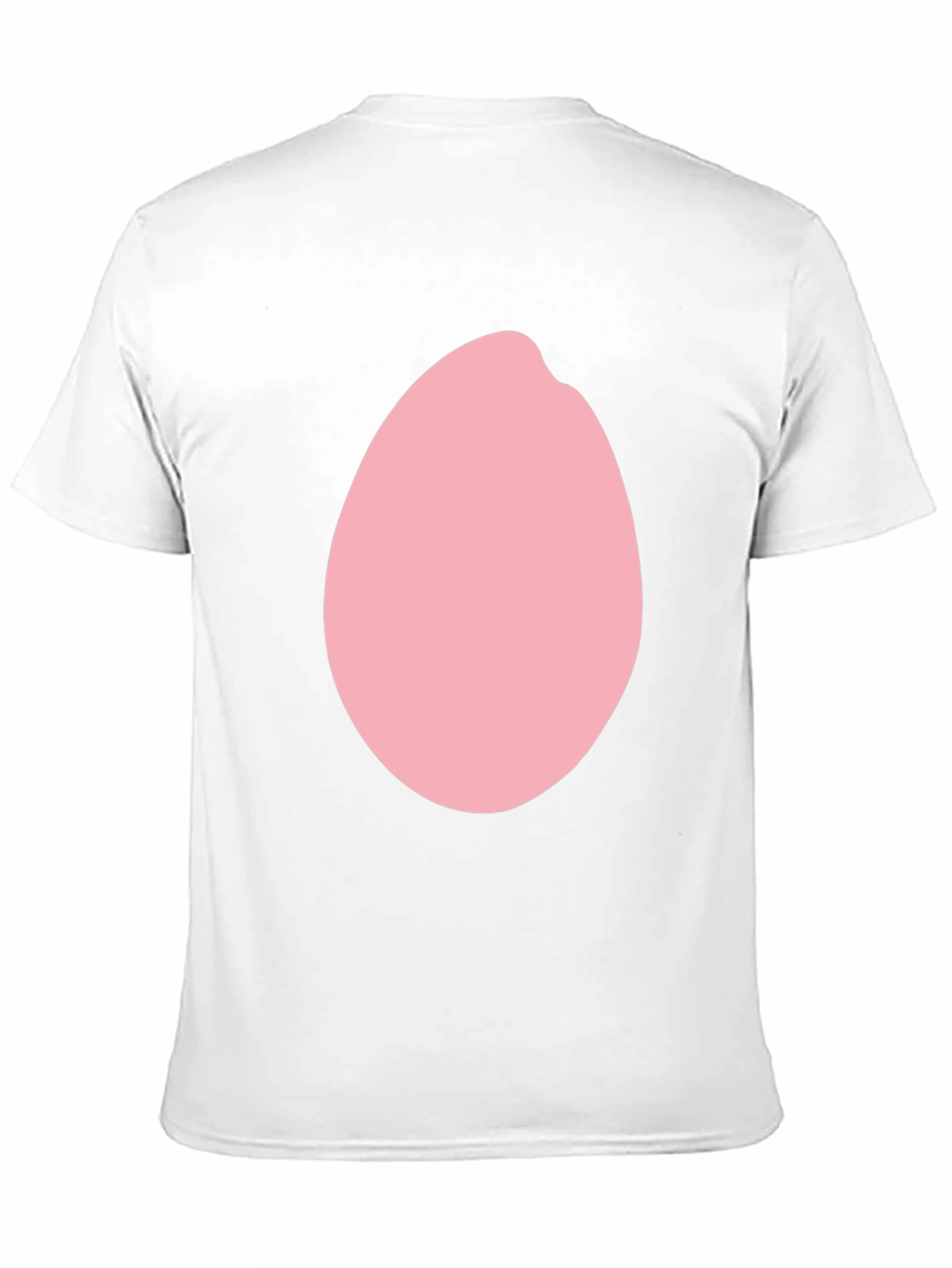 Pink Egg Graphic Black T-Shirt