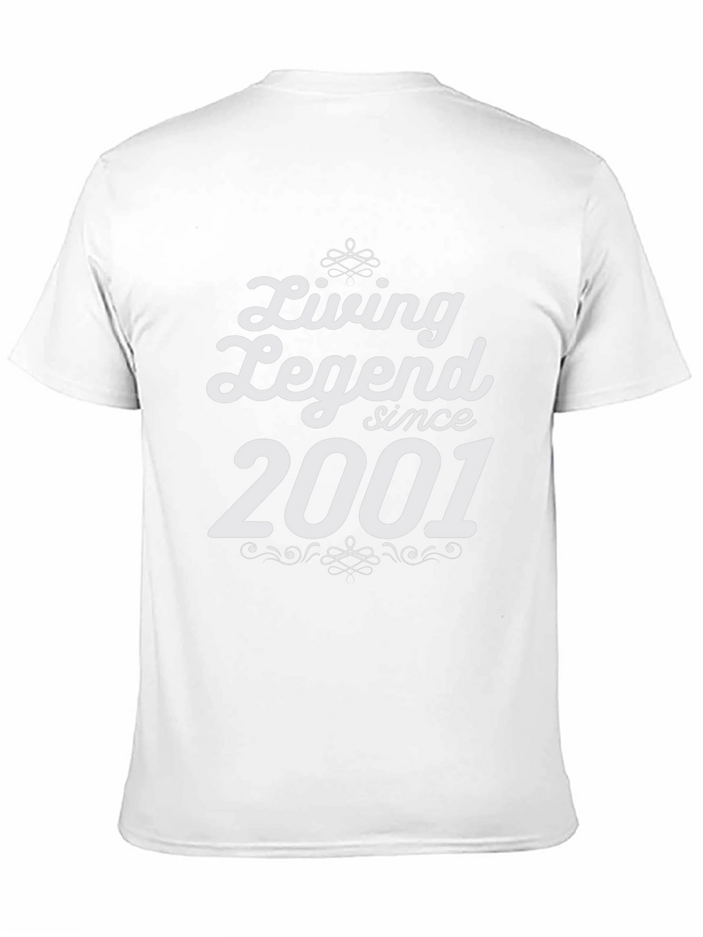 Living Legend Since 2001 Black Graphic T-Shirt