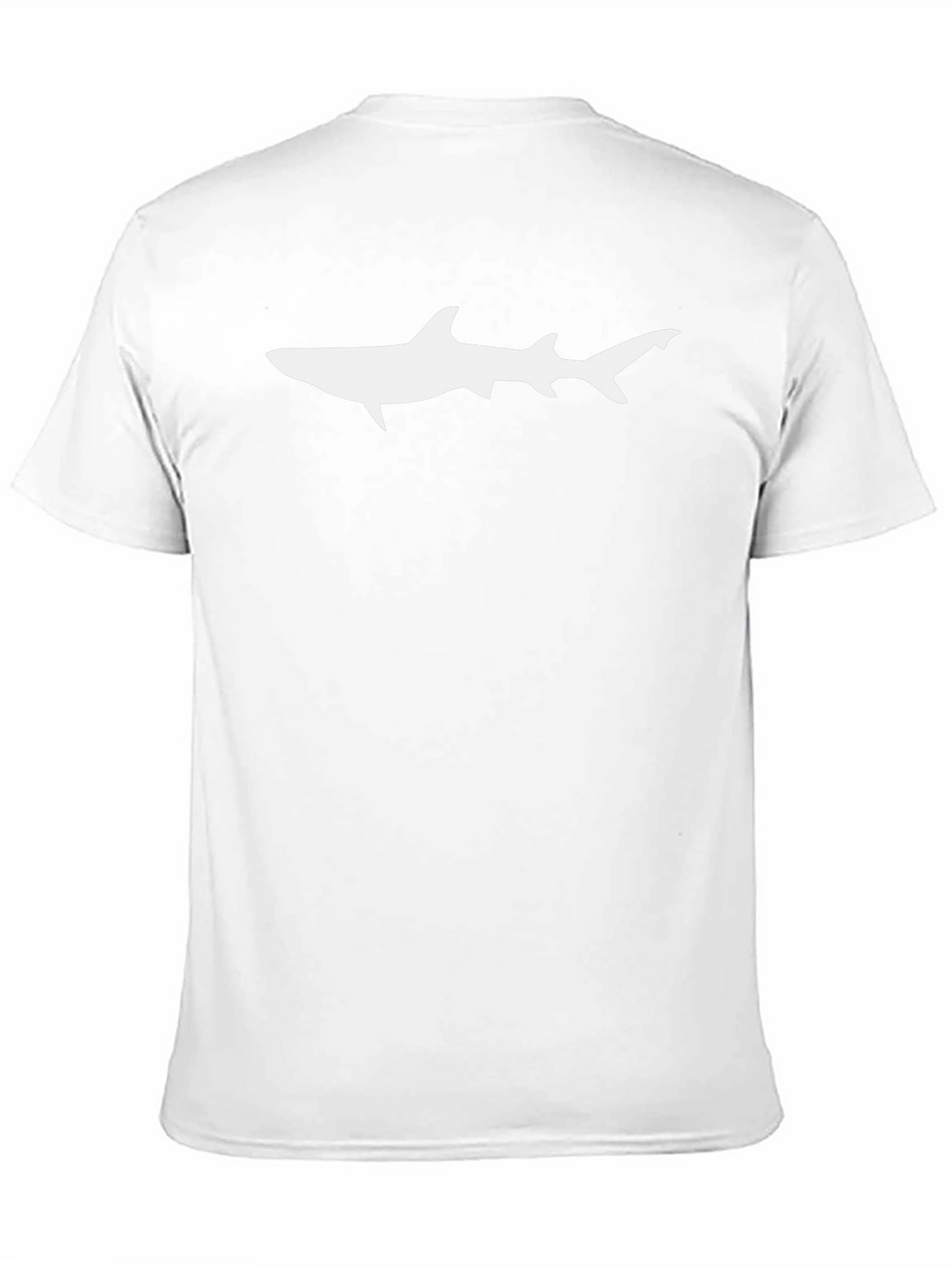 Shark Graphic Tee - Cool Black Cotton T-Shirt