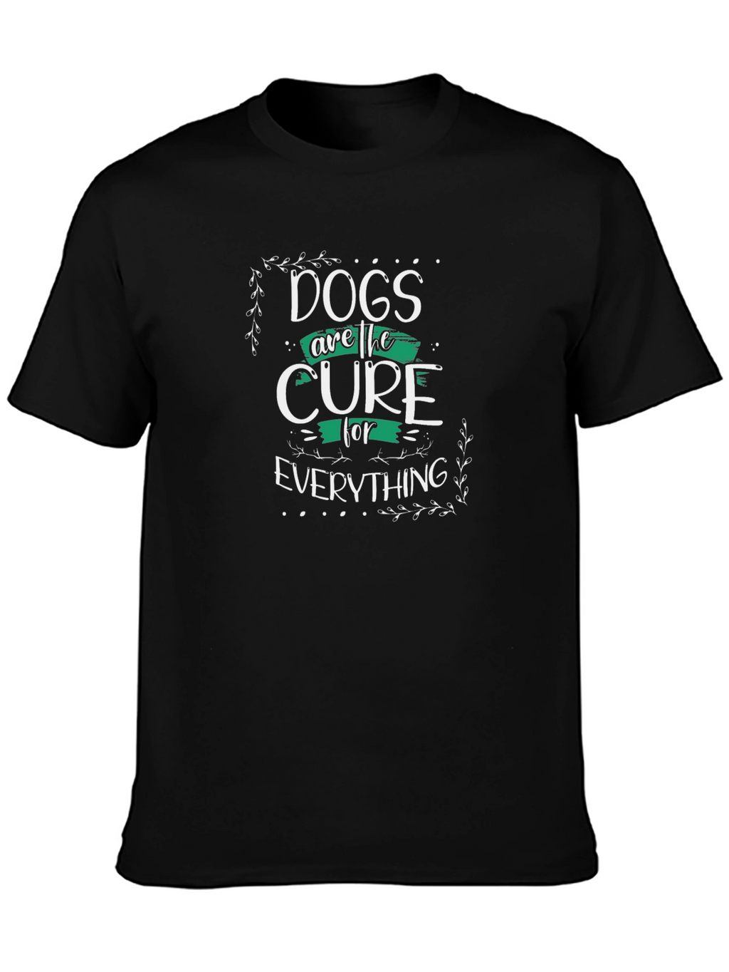 Dogs are the Cure Graphic T-Shirt