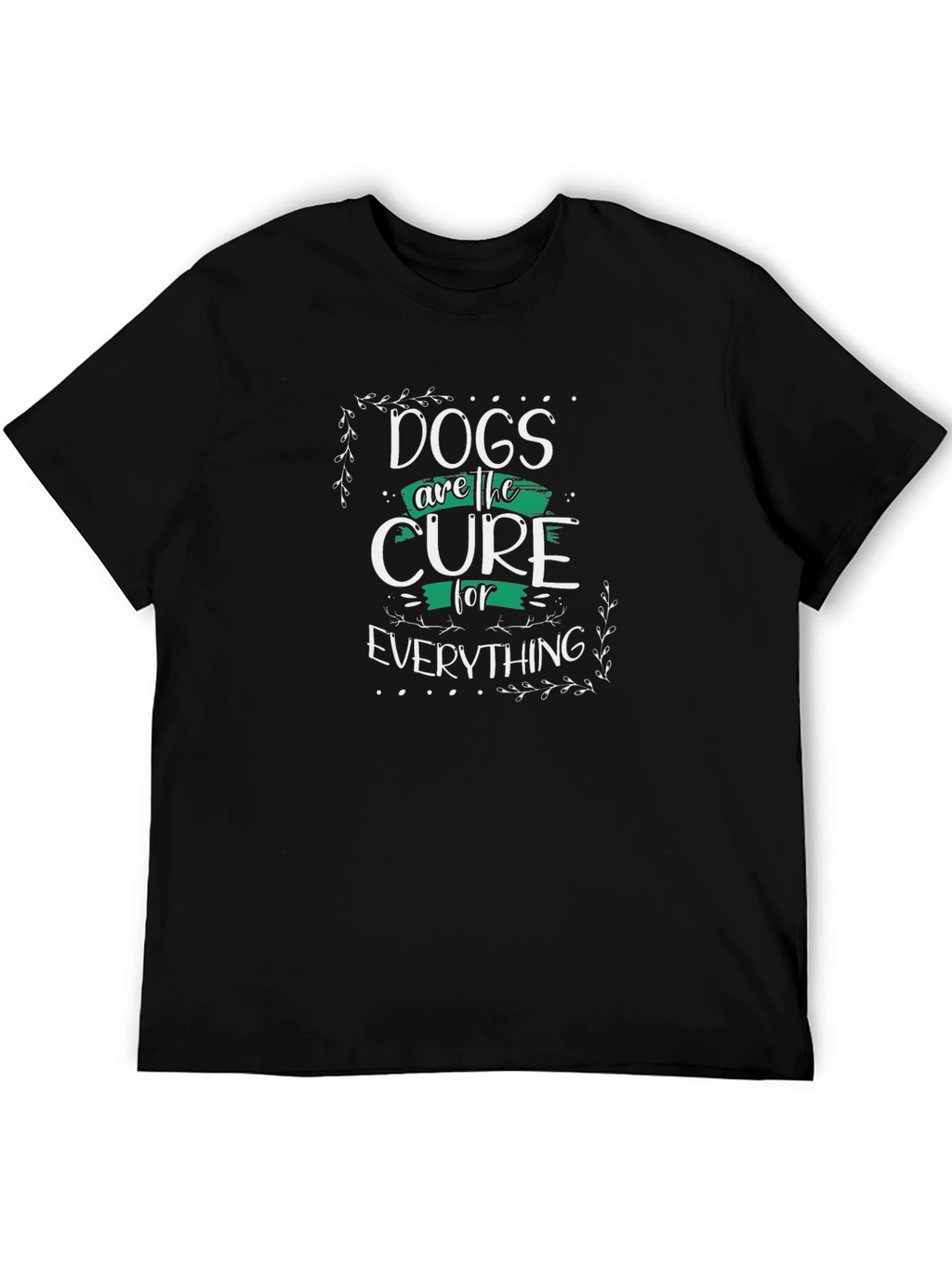 Dogs are the Cure Graphic T-Shirt