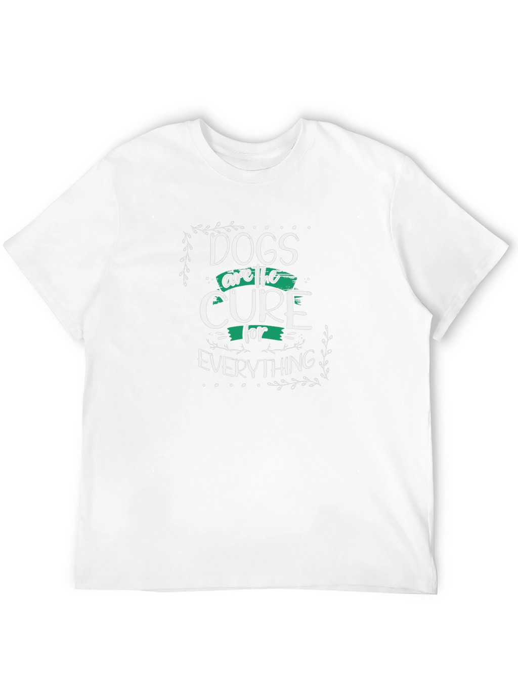 Dogs are the Cure Graphic T-Shirt