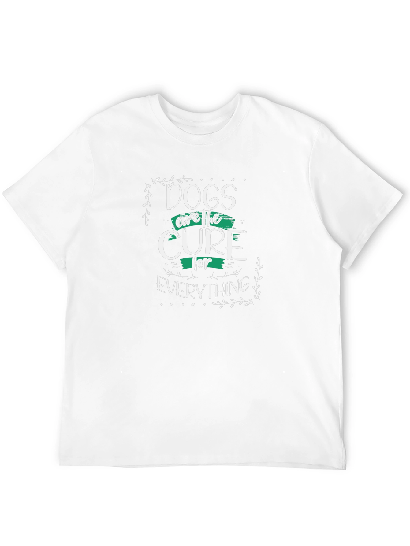 Dogs are the Cure Graphic T-Shirt