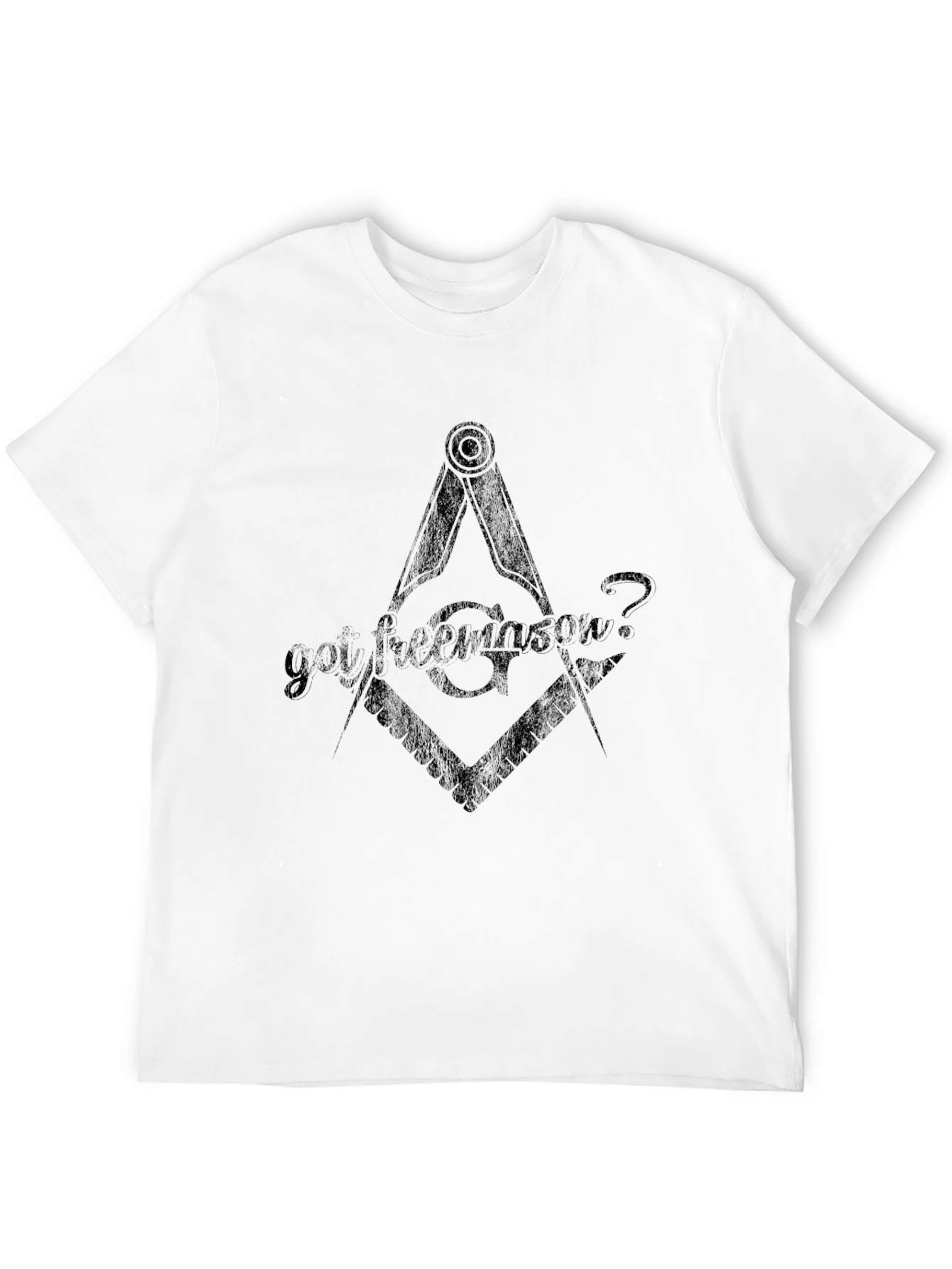 Got Freemason? Black Graphic T-Shirt