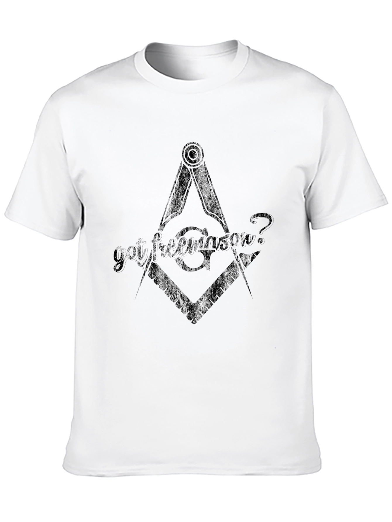 Got Freemason? Black Graphic T-Shirt